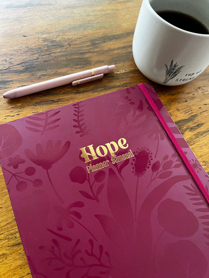 HOPE - Planner Semanal (sin fechas/año completo) SOLO PARA ADOPTO 50