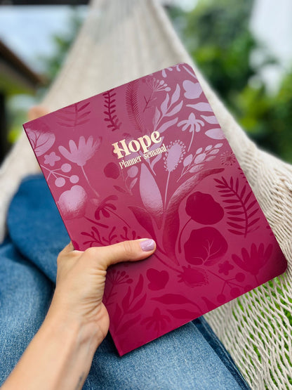HOPE - Planner Semanal (sin fechas/año completo) SOLO PARA ADOPTO 50