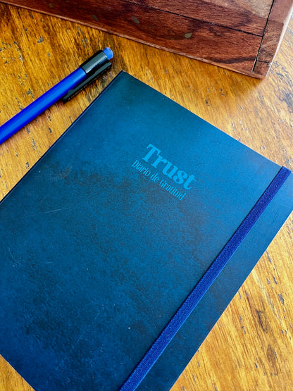Trust BLUE - diario de gratitud