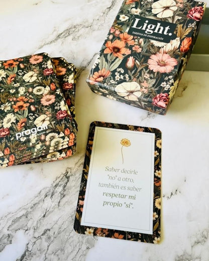 light tarjetas inspiracionales