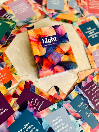 LIGHT - deck de tarjetas de inspiración